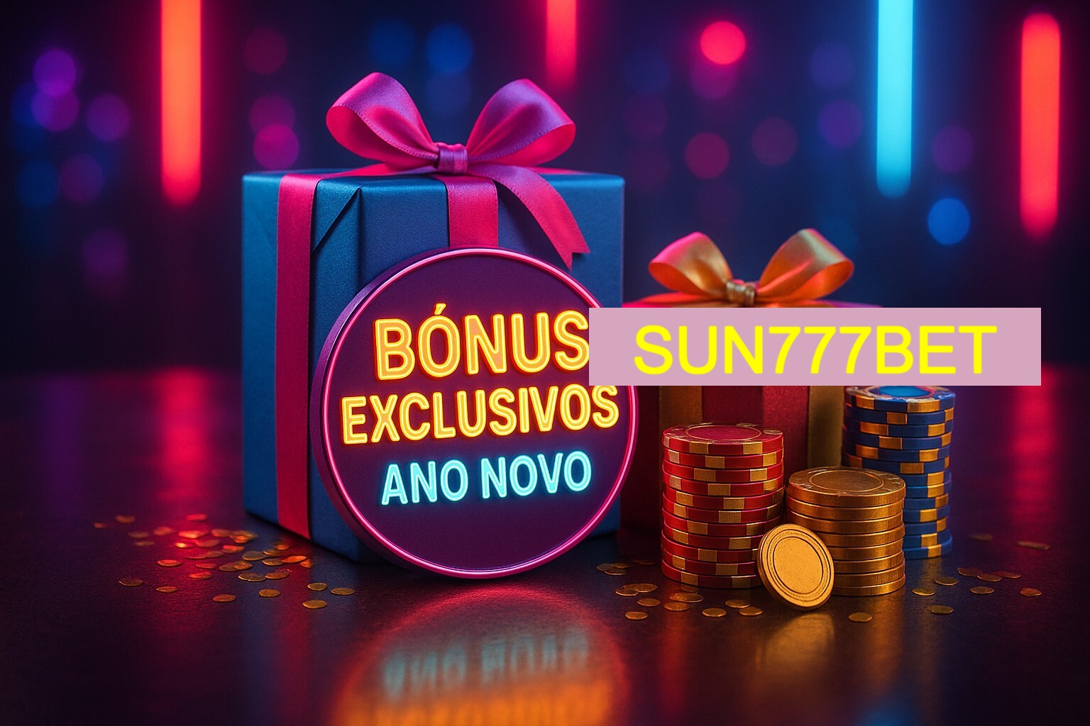 Promoções de Ano Novo no SUN777BET